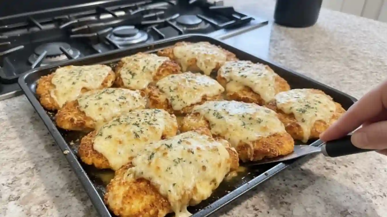 Simple Chicken Mayo with Parmesan and Bread Crumbs Recipe