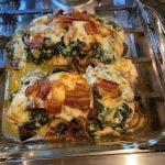 Smothered Chicken with Spinach, Potatoes, and Mushrooms