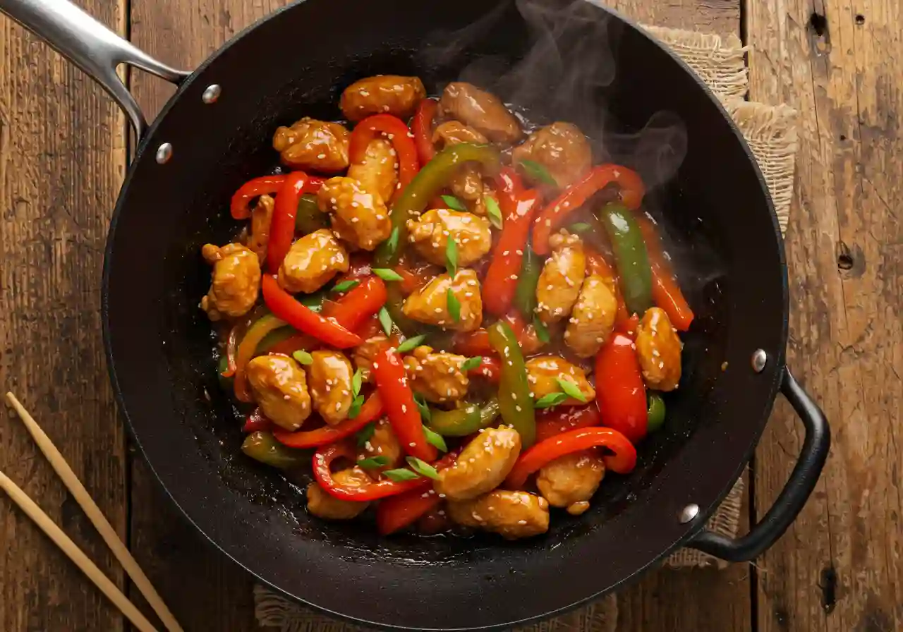 Sweet and Spicy Chicken Stir Fry