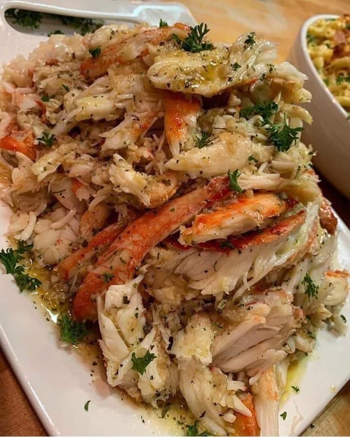 Lemon Butter Crab Recipe - Crab dish in a flavorful lemon butter sauce