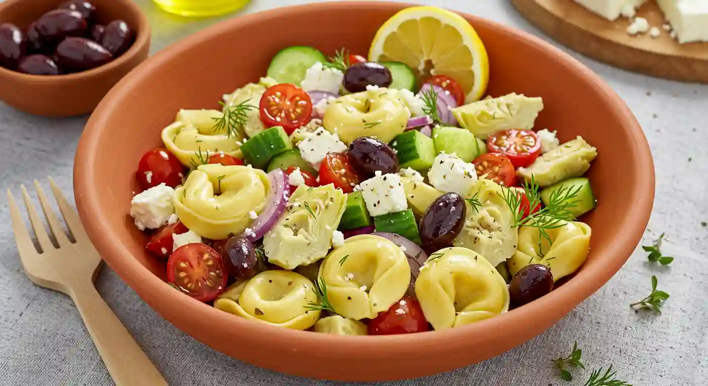 Greek-Tortellini-Pasta-Salad