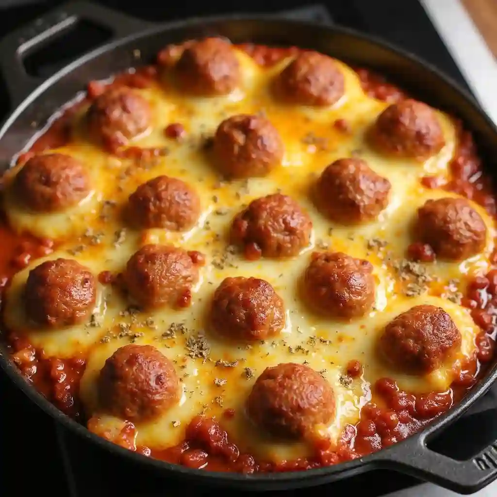 Layer Potatoes and Meatballs Recipe