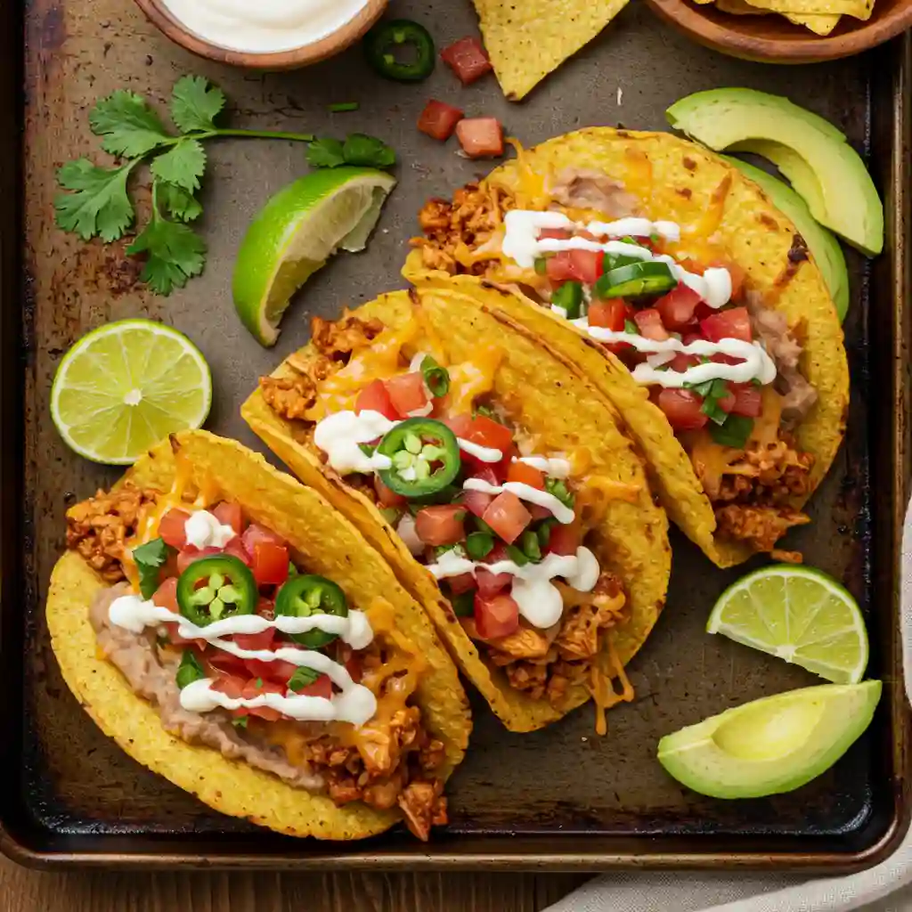Baked Chicken Tacos