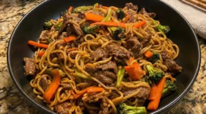 Beef Lo Mein Stir-Fry