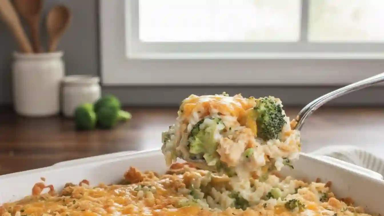 Chicken Broccoli Rice Casserole Recipe