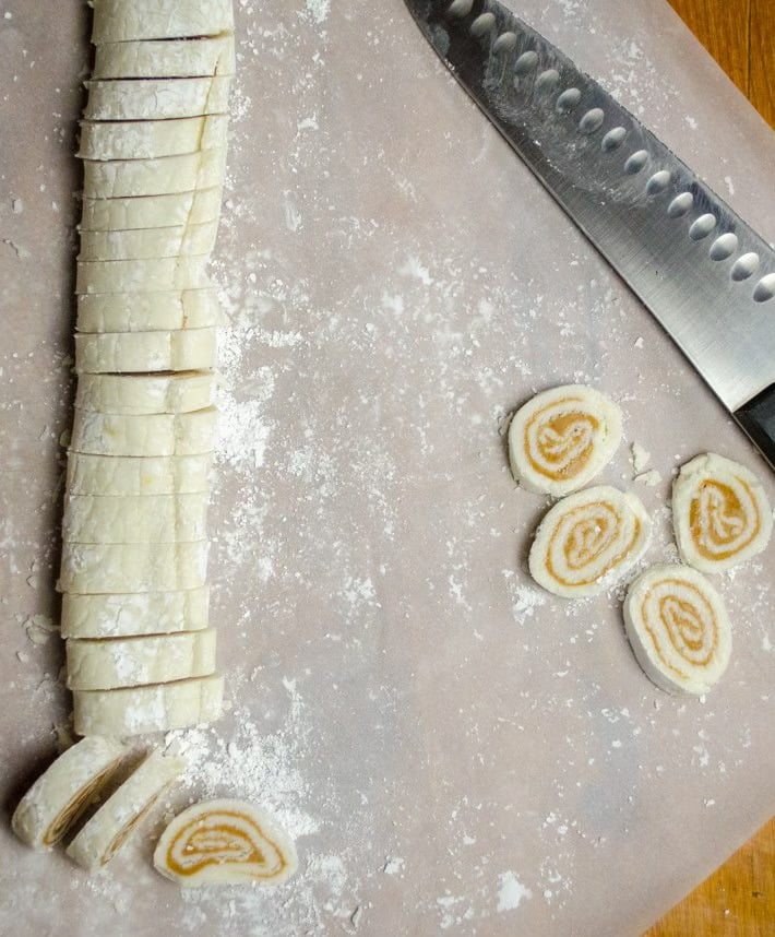 Image of sliced Old-Fashioned Potato Candy on a plate