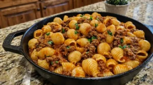 Cheesy Taco Pasta