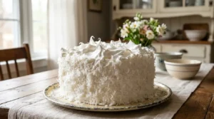 Coconut Cake with Seven-Minute Frosting Recipe