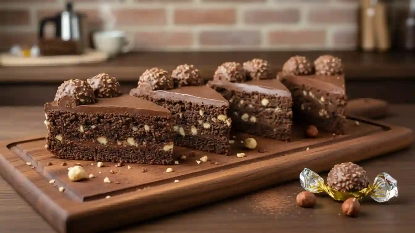 Ferrero Rocher Cake Recipe