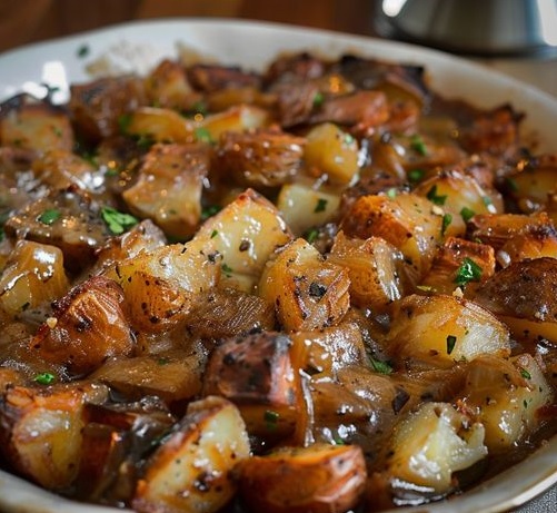 Mississippi Mud Potatoes