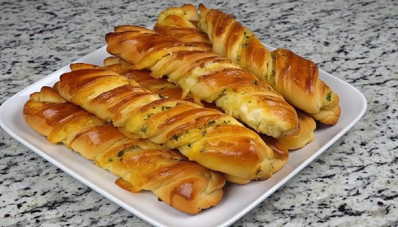 Cheese Twisted Bread Recipe