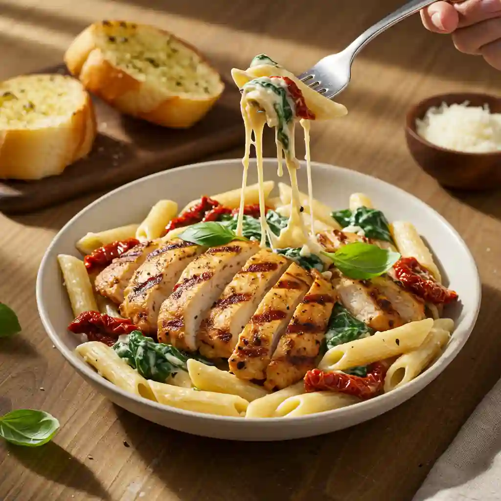 Tuscan Grilled Chicken Pasta
