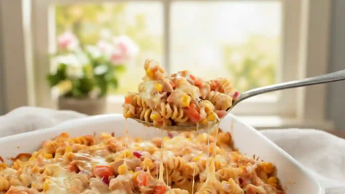 BBQ Ranch Chicken Casserole