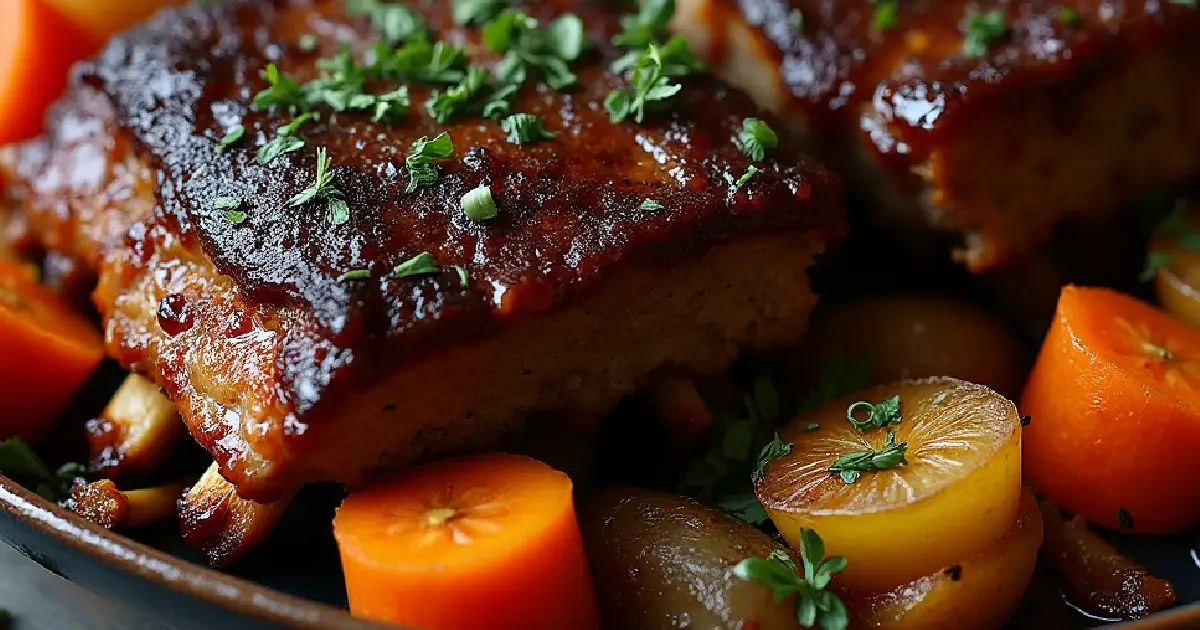 Balsamic and Brown Sugar Short Ribs Fall Right off the Bone