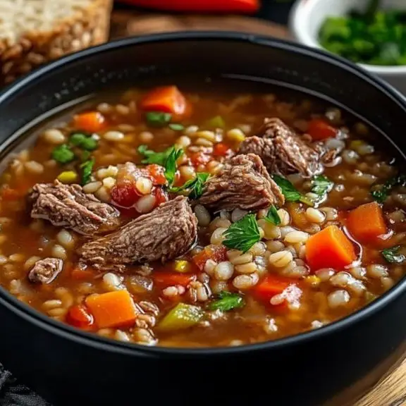 Beef Barley Soup