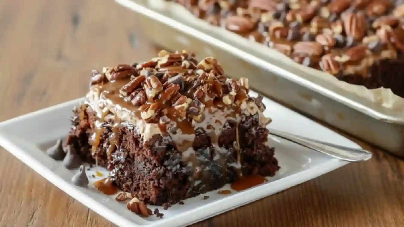 Chocolate Turtle Cake Recipe