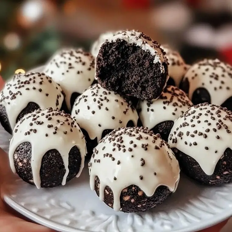 Oreo Balls for Christmas