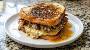 Southern-Style Patty Melts with Secret Sauce Recipe