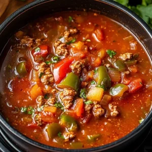 Stuffed Pepper Soup