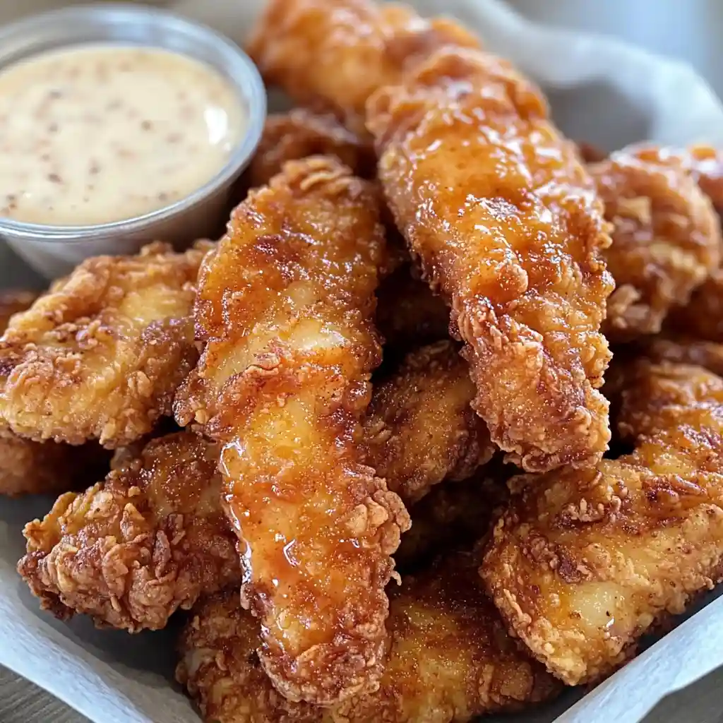 Crispy Buttermilk Fried Chicken Tenders
