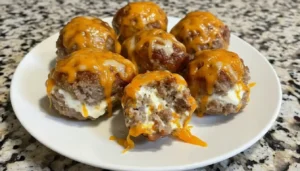 Rotel Cream Cheese Sausage Balls