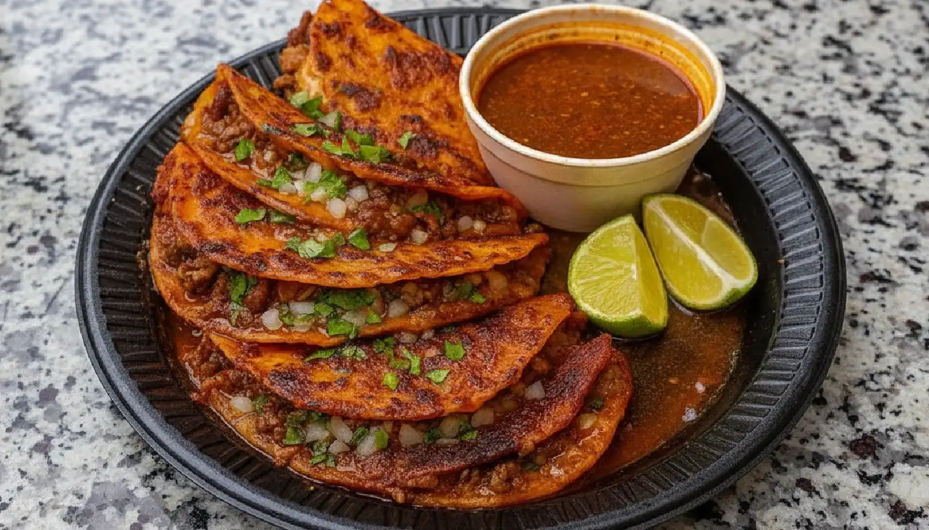 Super Crispy Birria Tacos