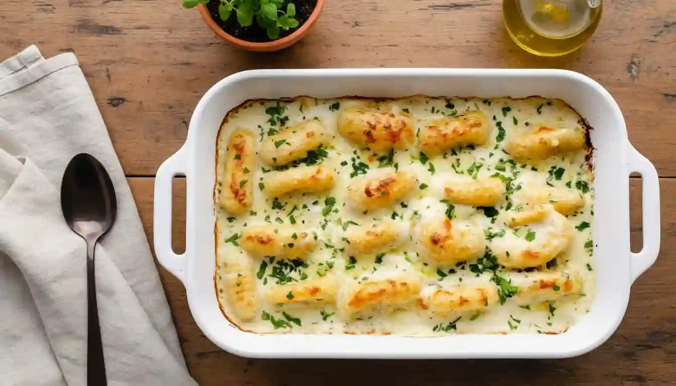 Chicken Alfredo Stuffed Shells