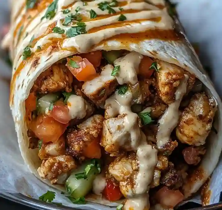 Chicken Shawarma Burrito
