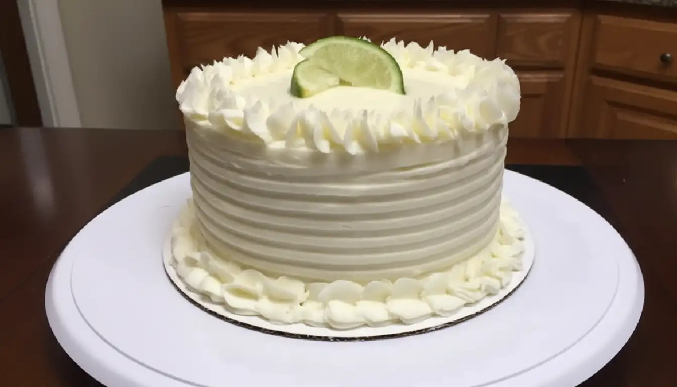 Easy Key Lime Cake with Key Lime Cream Cheese Frosting