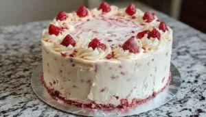 Strawberry Cheesecake Pound Cake