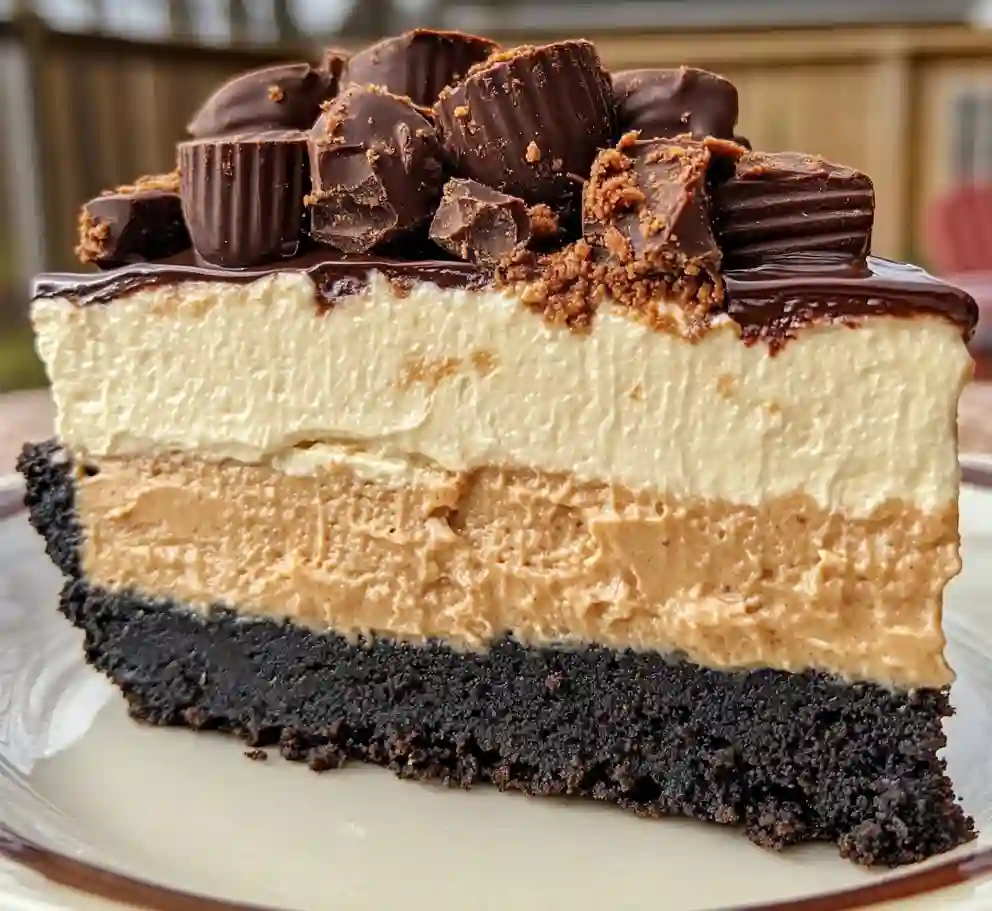 Giant Reese's Peanut Butter Cup Pie