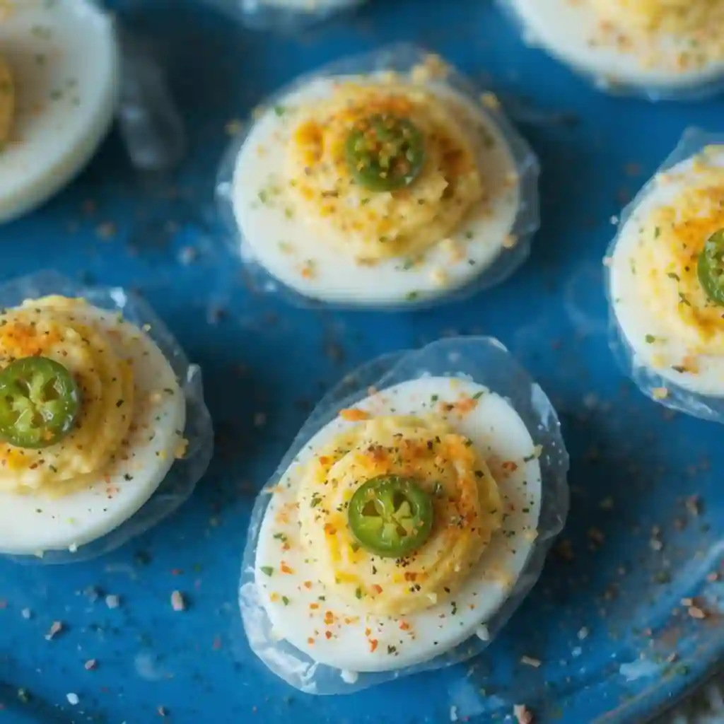 Jalapeño Popper Deviled Eggs