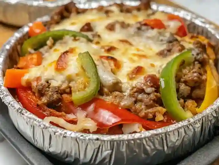 Low Carb Crustless Pizza Bowl