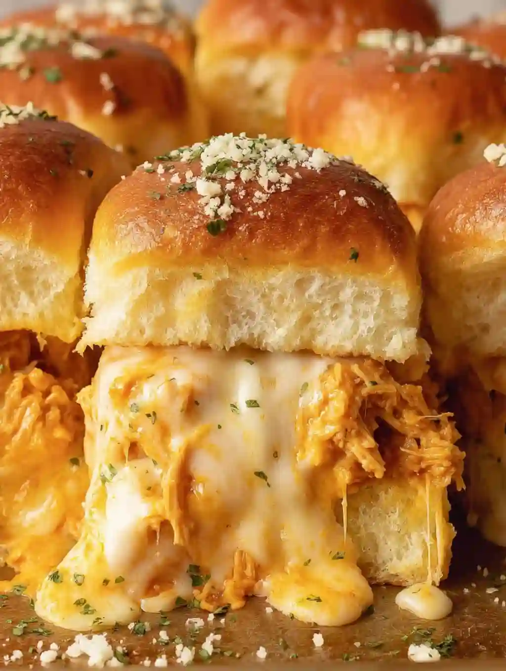 Buffalo Chicken Sliders