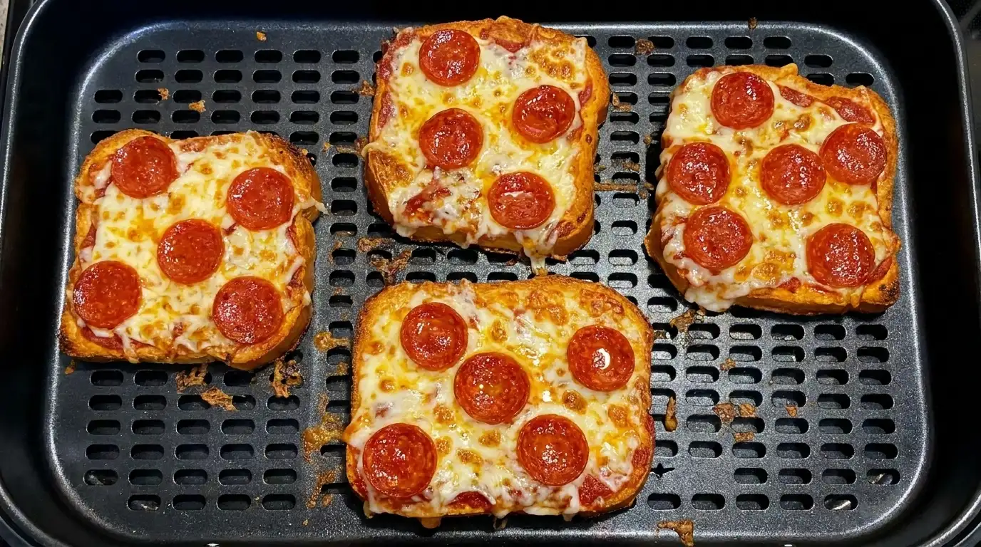 Crispy Texas Toast Pizza In The Air Fryer Recipe