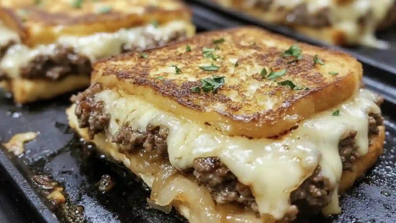 Patty Melts with Secret Sauce Recipe