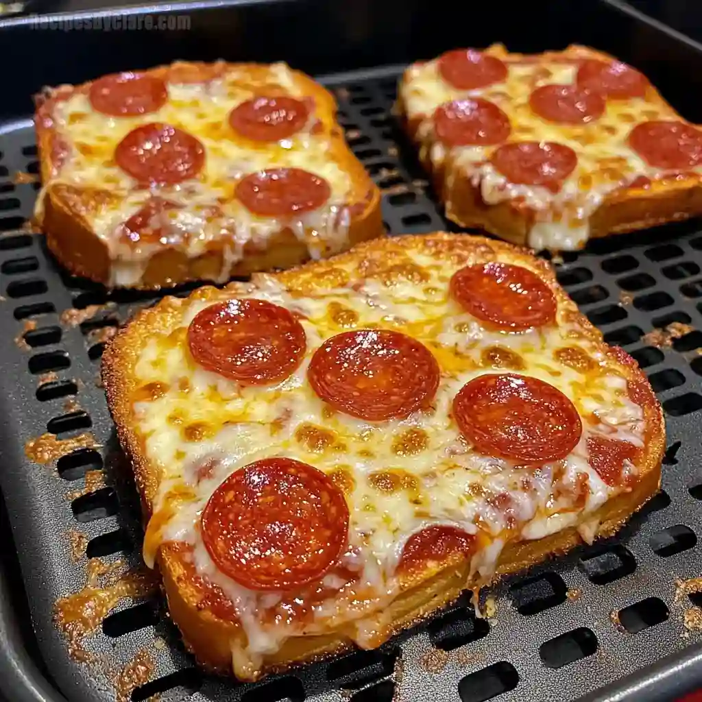 Texas Toast Pizza In The Air Fryer