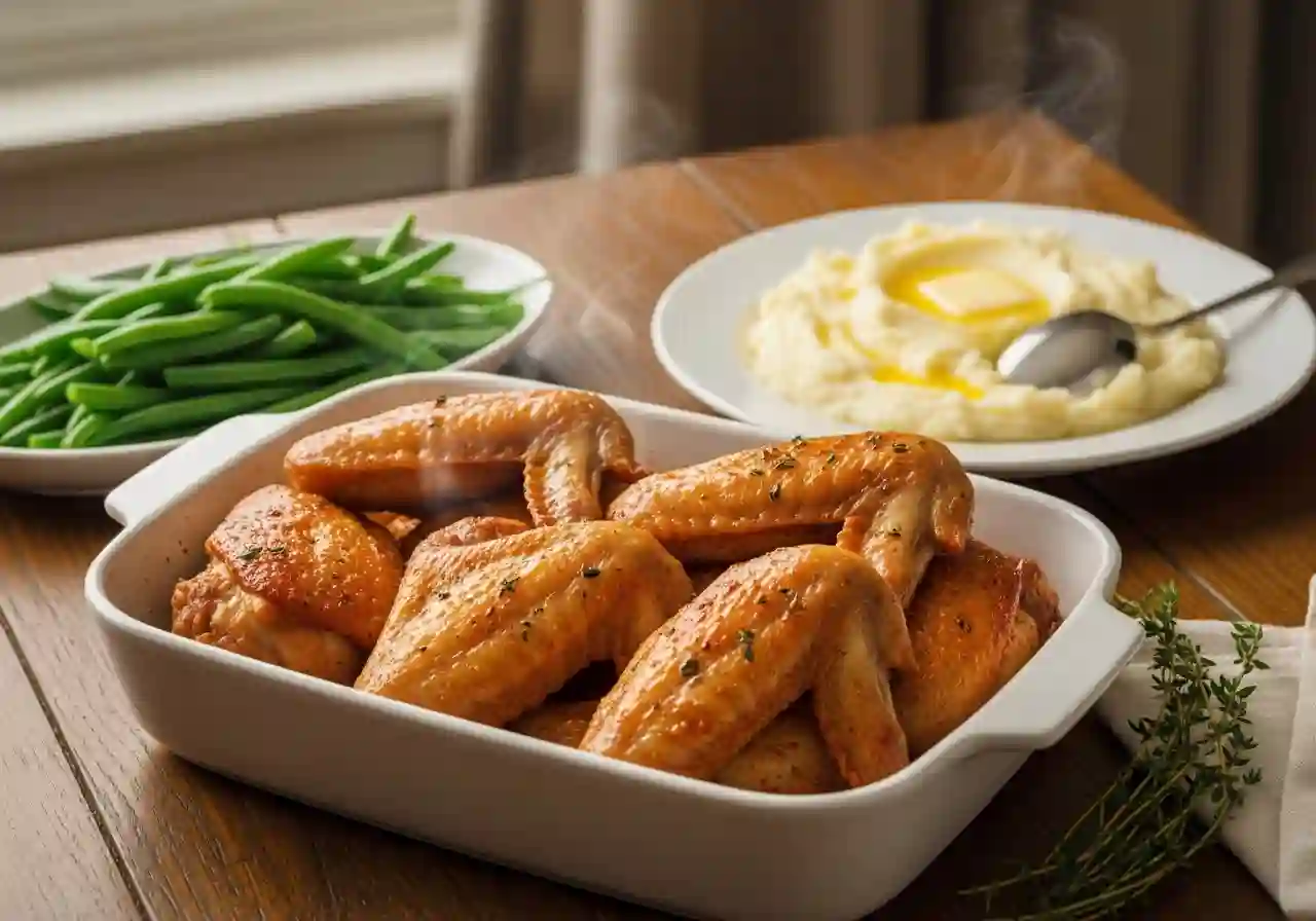 Baked Turkey Wings