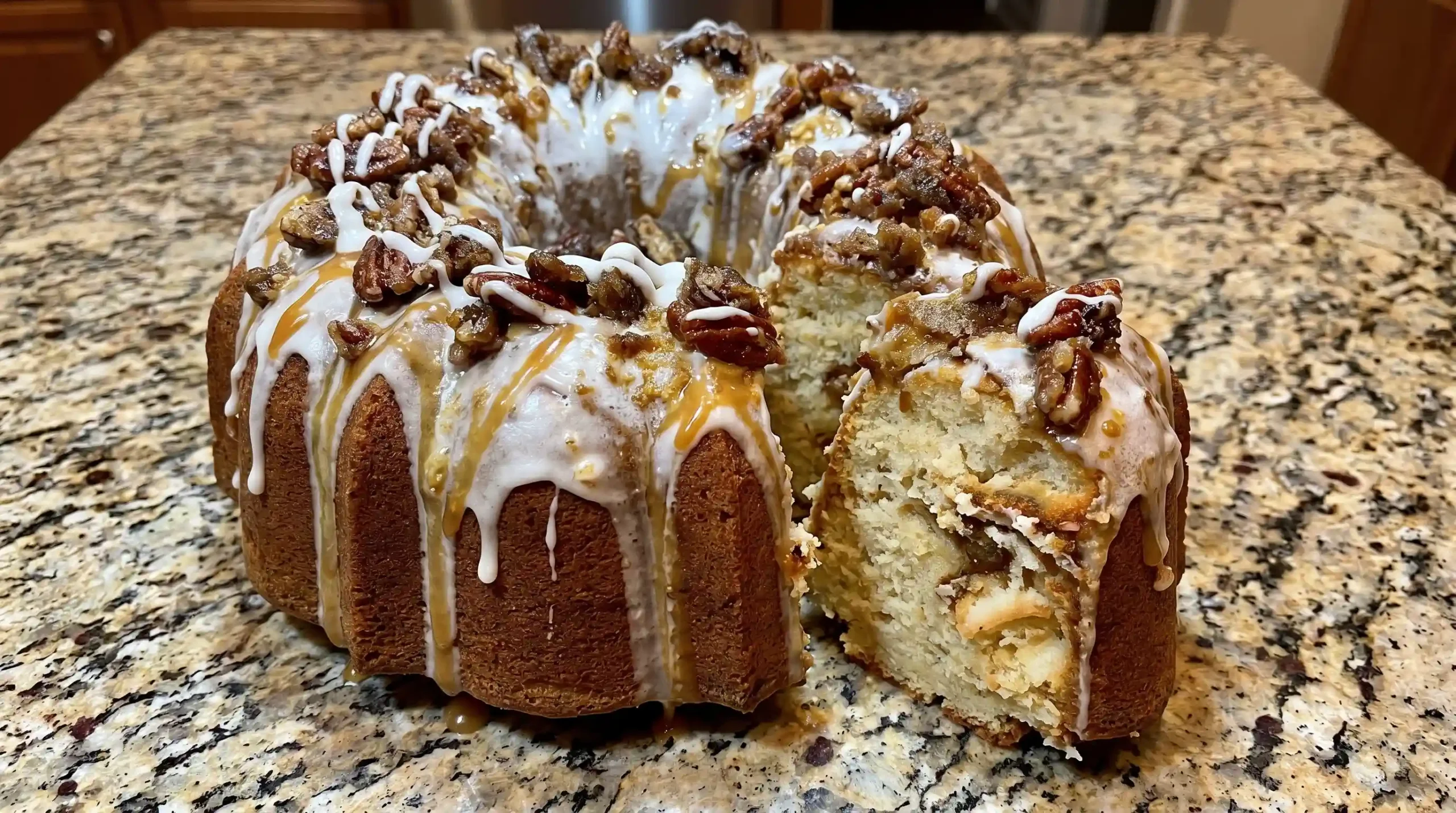 Peach Cobbler Pound Cake Recipe