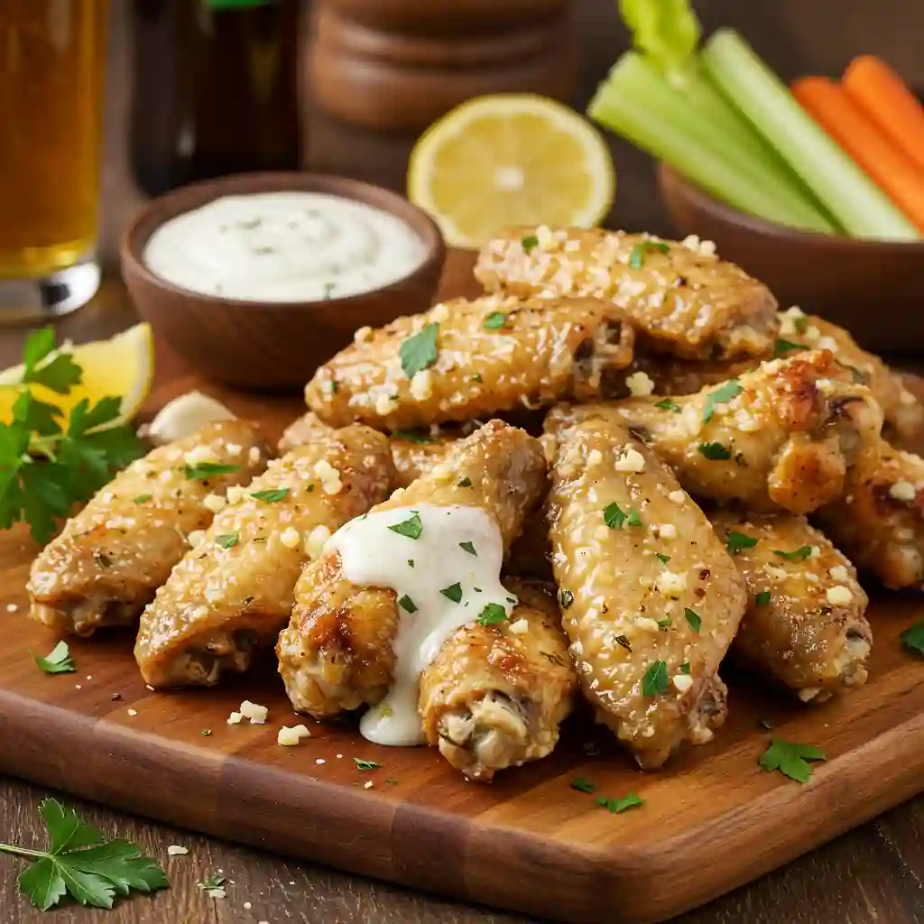 Copycat Garlic Parmesan Buffalo Wild Wings Recipe