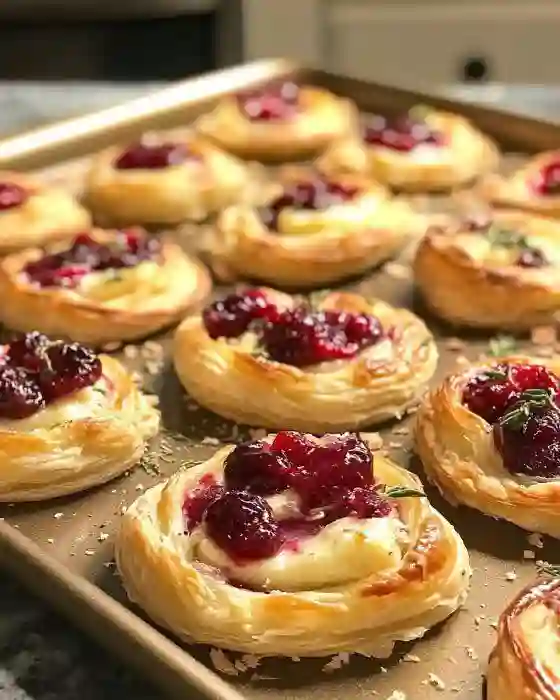 Holiday Heaven Bites 3-Ingredient Cranberry Brie Bites