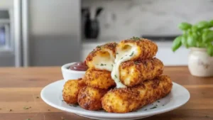 Nashville Hot Mozzarella Sticks