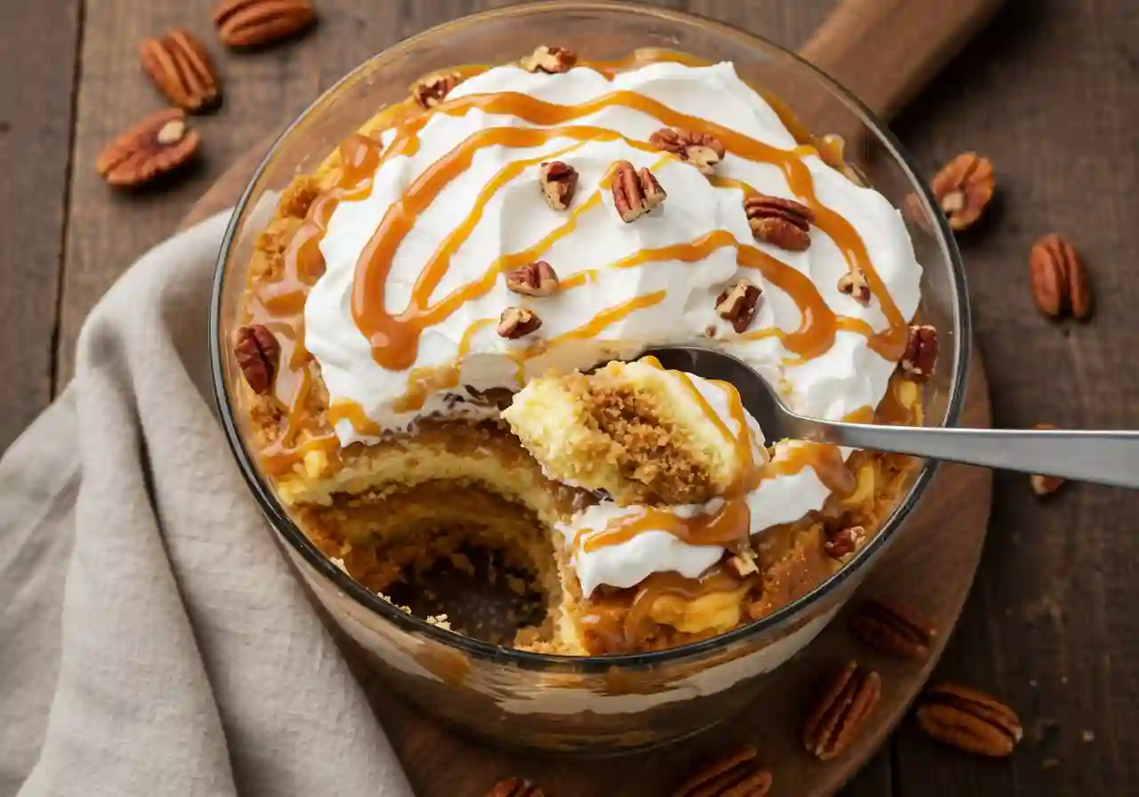 Pecan Pie Cheesecake Trifle