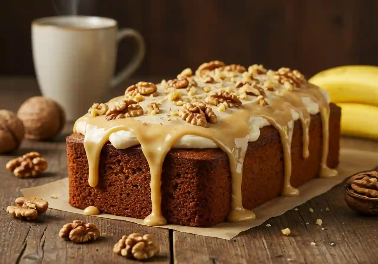 Banana Cake with Brown Butter Frosting