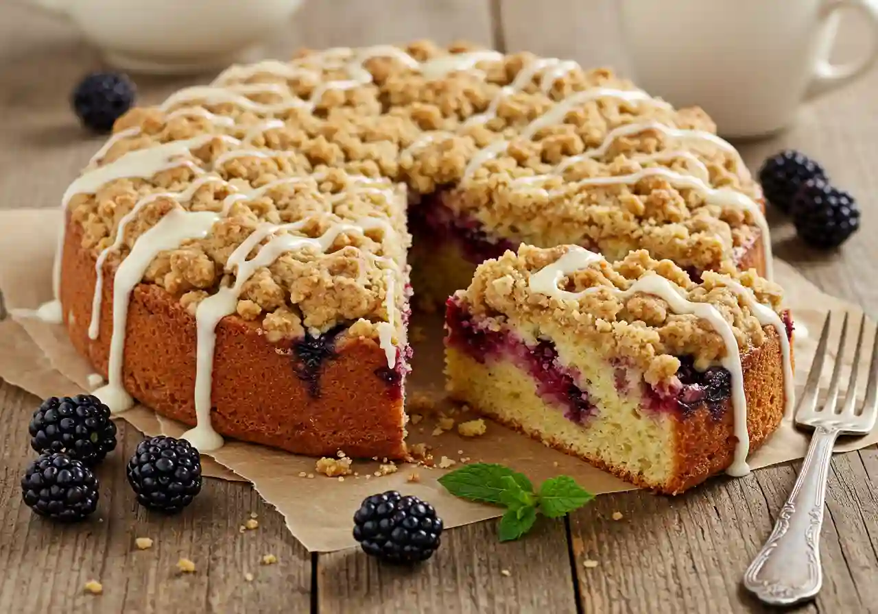 Blackberry Coffee Cake