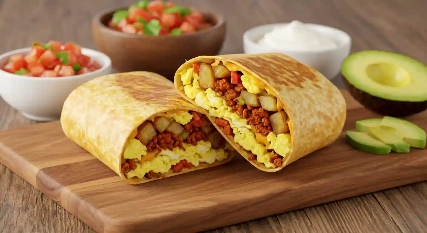 Chorizo Breakfast Burrito