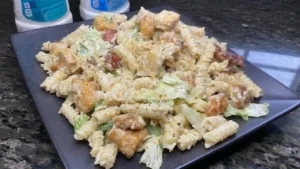 Chicken Caesar Pasta Salad