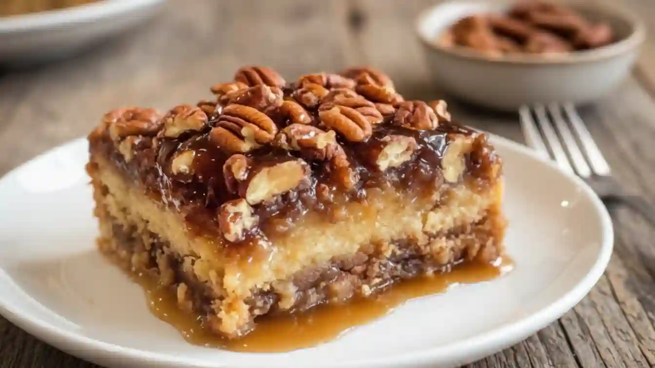 Pecan Pie Dump Cake