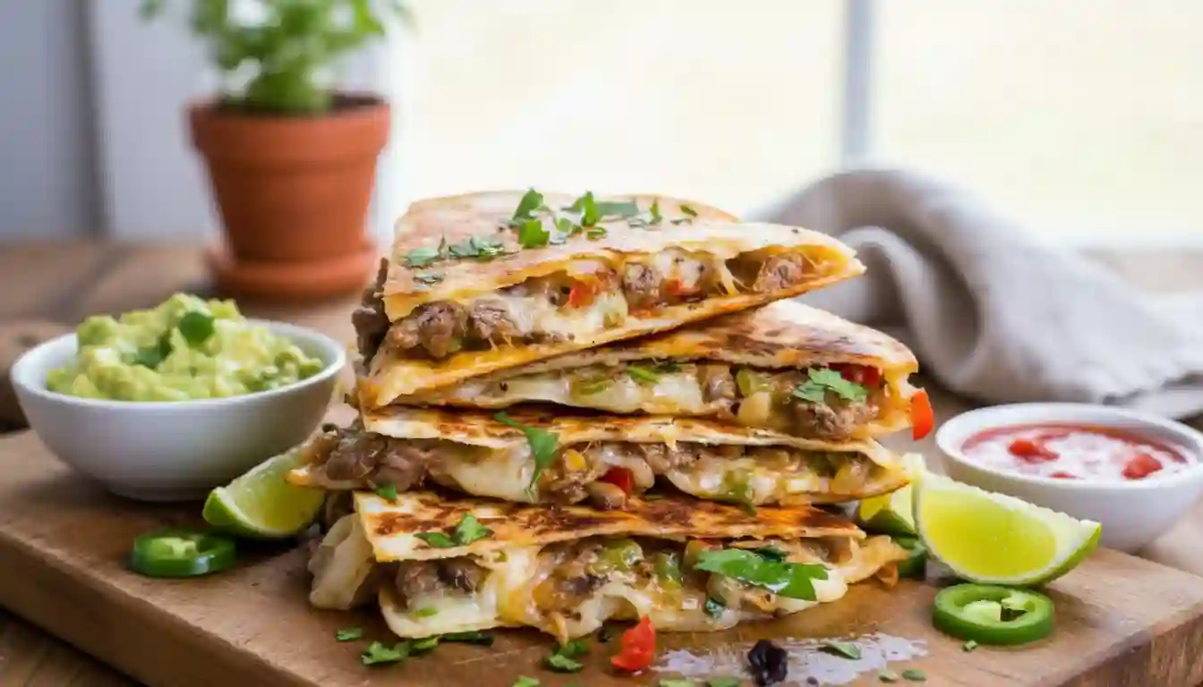 Philly Cheesesteak Quesadilla