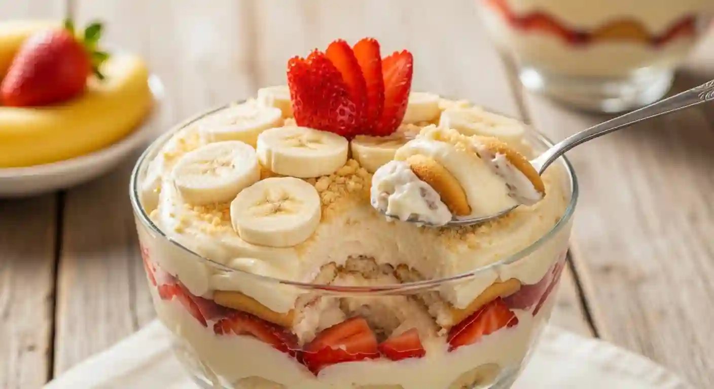 Strawberry Banana Pudding Recipe